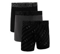 Men's Under Armour Performance Cotton 6" 3 Pack Print/Solid Boxer Briefs