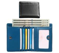 Mens Wallet Slim Pu Leather Eight Slot Anti Theft Scratch Proof Pocket Hold