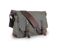 Men's Waterproof Messenger Bag - Large Canvas Crossbody Shoulder Satchel way Compatible 15-Inch Laptop, Better1