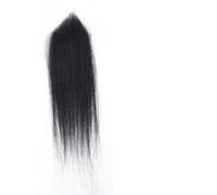 Mens Wig Pequeñas piezas de cabello humano invisibles ultra para la frente de los hombres, toupet de cuero PU delgado para cubrir la caída del cabello Toupee for Men(4x4x5cm)