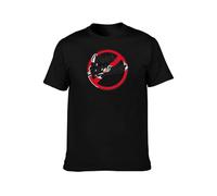 Men's/Women's Black Pure Cotton Crew Neck tee Featuring Bold 'Never Surrender' Slogan Design, Soft & Durable M
