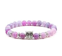 Men's Women's Bracelets Wristband， Fashion Women Stone Bracelets Bangles 8Mm Natural Beaded Men For All Occasions