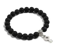Men's Women's Bracelets Wristband,Natural Stone 8Mm Beaded Fashion Women Bracelets Bangles Men Handmade Gift For All Occasions