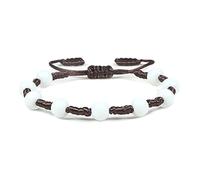 Men's Women's Bracelets Wristband， Rope Braceets Stone Bangle Adjustable Handmade For All Occasions