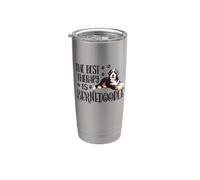 Mens & Womens Cute Best Therapy Bernedoodle Dog Lover Vaso térmico de acero inoxidable de doble pared