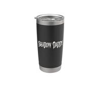 Mens Womens Fantasy Romantasy Book Lover MMC Shadow Daddy Vaso térmico de acero inoxidable de doble pared