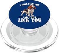 Mens Womens Find You Lick You Tri Color Cavalier Dog Mom PopSockets PopGrip para MagSafe