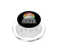 Mens Womens Funny Every Snack Watching You Maltese Lover PopSockets PopGrip para MagSafe