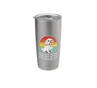 Mens Womens Funny Every Snack Watching You Maltese Lover Vaso térmico de acero inoxidable de doble pared