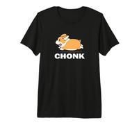 Mens Womens Funny Fat Chonk Pembroke Welsh Corgi Dog Lover Camiseta Premium