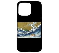 Mens Womens Funny Retro Vintage Surfing Wave Armadillo Lover Carcasa para iPhone 15 Pro MAX