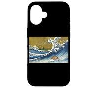 Mens Womens Funny Retro Vintage Surfing Wave Armadillo Lover Carcasa para iPhone 16