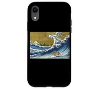 Mens Womens Funny Retro Vintage Surfing Wave Armadillo Lover Carcasa para iPhone XR