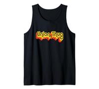 Mens Womens Girls 70s Retro Vintage Union Thug Camiseta sin Mangas