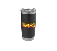 Mens Womens Girls 70s Retro Vintage Union Thug Vaso térmico de acero inoxidable de doble pared