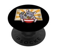 Mens Womens Girls Kids Kawaii Ramen Pet Chinchilla Lover PopSockets PopGrip Adhesivo