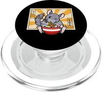 Mens Womens Girls Kids Kawaii Ramen Pet Chinchilla Lover PopSockets PopGrip para MagSafe