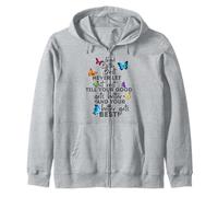 Mens Womens Good Better Best Never Let Motivational Saying Sudadera con Capucha