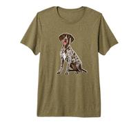 Mens Womens GSP Hunting Dog German Shorthaired Pointer Camiseta Premium
