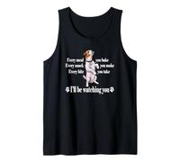 Mens Womens JRT Dog Lover Watching Snack Jack Russell Camiseta sin Mangas