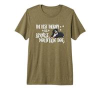Mens Womens Kids Best Therapy Bernese Mountain Dog Lover Camiseta Premium