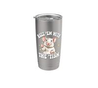 Mens Womens Kids Boys Autism Rizz Em Tism Pet Rat Lover Vaso térmico de acero inoxidable de doble pared