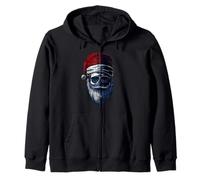 Men's Women's Kids Cool Christmas Santa Claus Graphic Design Sudadera con Capucha