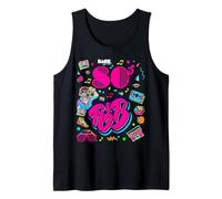 Men's Women's Kids Cool Retro I Heart 80's R&B Music Graphic Camiseta sin Mangas