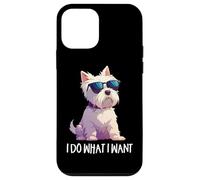 Mens Womens Kids Funny Do What I Want Westie Dog Lover Carcasa para iPhone 12 Mini