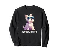Mens Womens Kids Funny Do What I Want Westie Dog Lover Sudadera