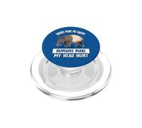Mens Womens Kids Humans Hurt Head Tapirs Make Me Happy PopSockets PopGrip para MagSafe