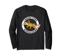 Mens Womens Kids I Raise Tiny Dinosaurs Leopard Gecko Lover Manga Larga