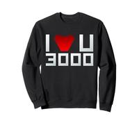 Men's Women's Kids Love Graphic Design Tees - I Love You Sudadera