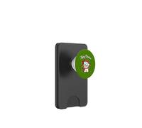 Mens Womens Kids Merry Christmas Santa Wreath Shih Tzu Lover PopSockets PopWallet para MagSafe