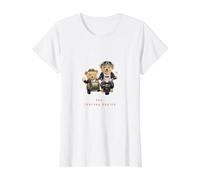 Men's Women's Kids Teddy Bear Graphic Cool Designs Funny Camiseta gráfica económica, Mujer, Blanco, L