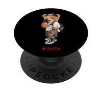 Men's Women's Kids Teddy Bear Graphic Cool Designs Funny PopSockets PopGrip Adhesivo