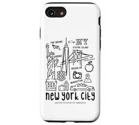 Men's Women's Kids USA New York City Graphic Tees - New York Carcasa para iPhone SE (2020) / 7/8