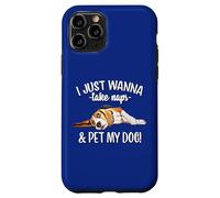 Mens Womens Kids Wanna Take Naps and Pet My Beagle Dog Lover Carcasa para iPhone 11 Pro