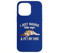 Mens Womens Kids Wanna Take Naps and Pet My Beagle Dog Lover Carcasa para iPhone 14 Pro Max