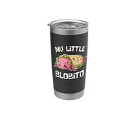 Mens Womens Meme Burrito My Little Blobito Blobfish Lover Vaso térmico de acero inoxidable de doble pared