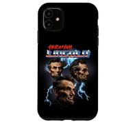 Mens Womens Retro 80s Heavy Metal Rock Band Abraham Lincoln Carcasa para iPhone 11