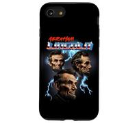 Mens Womens Retro 80s Heavy Metal Rock Band Abraham Lincoln Carcasa para iPhone SE (2020) / 7/8