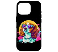 Mens Womens Retro Vintage 80s 90s Brittany Spaniel Lover Carcasa para iPhone 16 Pro