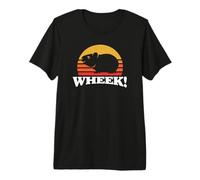 Mens Womens Retro Vintage Cute Wheek Merch Guinea Pig Lover Camiseta Premium