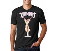 Men's Xanadu Kira Olivia Newton John Purple Glow Print T-Shirt Unisex tee Black M