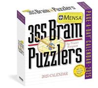 Mensa(r) 365 Brain Puzzlers Page-A-Day(r) Calendar 2025: Word Puzzles, Logic Challenges, Number Problems, and More