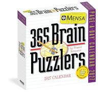 Mensa(r) 365 Brain Puzzlers Page-A-Day(r) Calendar 2027: Word Puzzles, Logic Challenges, Number Problems, and More