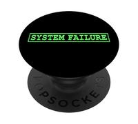 Mensaje DE Error del COMPUTADOR DE FALLO del Sistema PopSockets PopGrip Adhesivo
