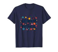 Mensaje Diferente No Menos de Inclusión de Educación Especial Camiseta, Hombre, Azul Marino, 3XL