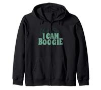 Mensaje en alemán «I Can Boogie Ver» con Texto en alemán «Yes Sir, I Can Boogie Sudadera con Capucha